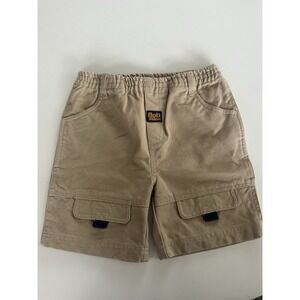VTG Bob the Builder Khaki Construction Toddler Shorts 4T